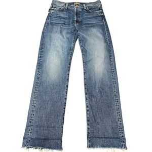 MOTHER Blue Ankle & Cropped Jeans